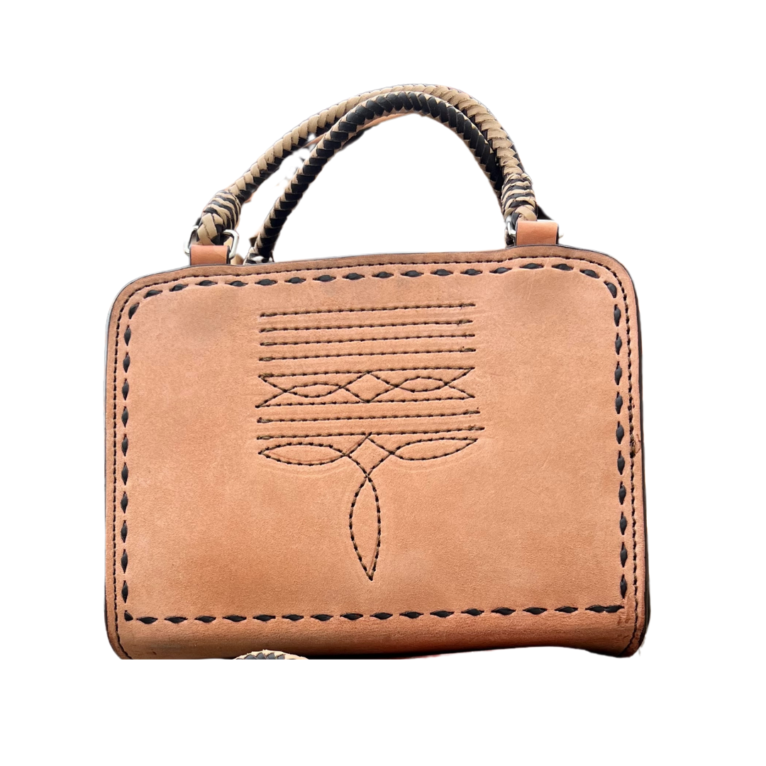 Alamo Saddlery The Bronco Bags - Cowboy Stitch edition