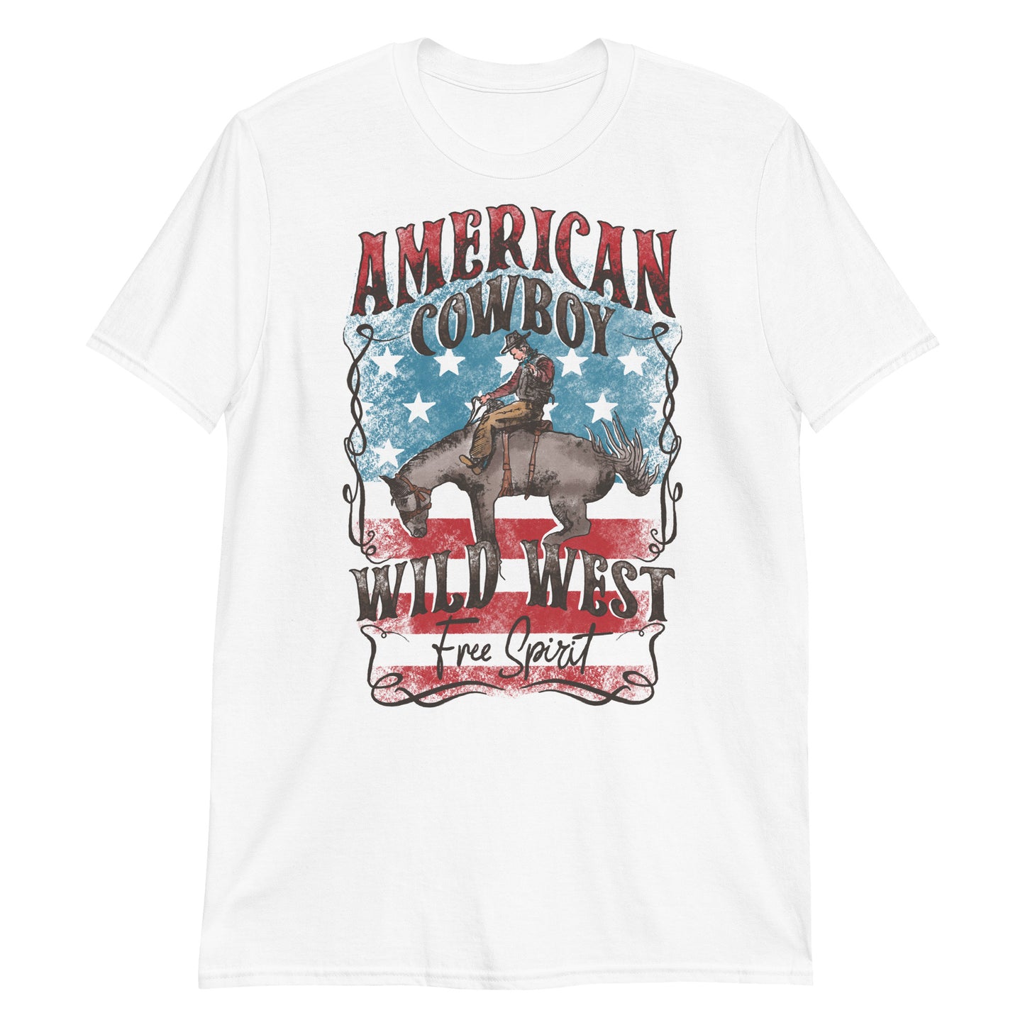 American Cowboy Short-Sleeve Unisex T-Shirt