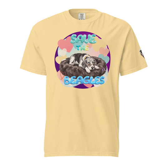 Baha Ranch Save The Beagles Comfort Colors Unisex garment-dyedT-shirt
