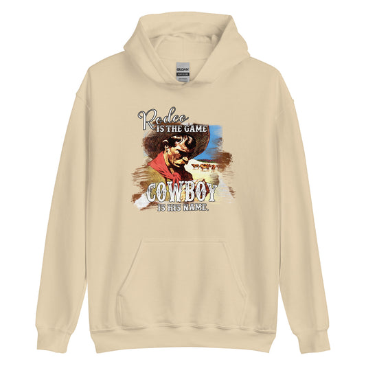 Rodeo Is The Game Unisex Hoodie choice of colors