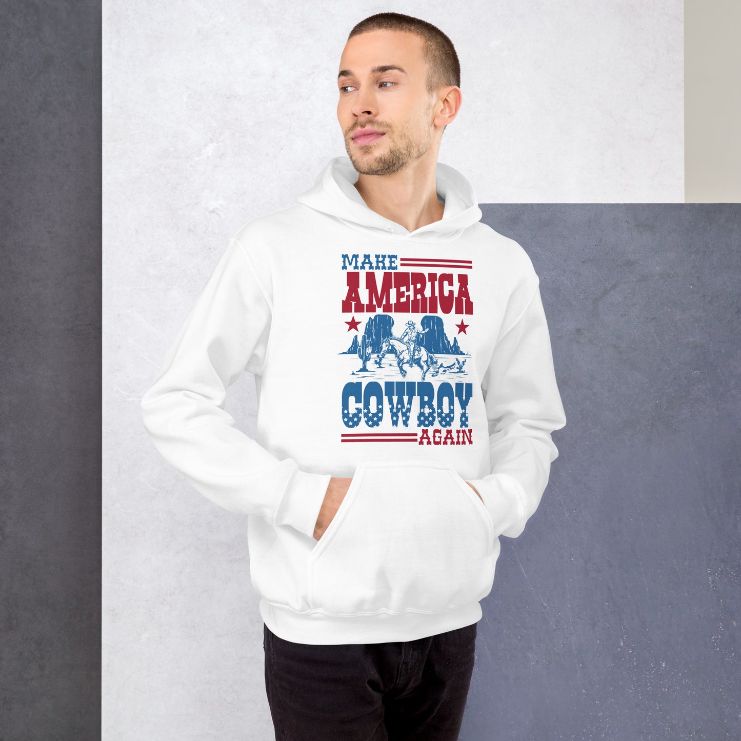 Make America Cowboy Again Unisex Hoodie