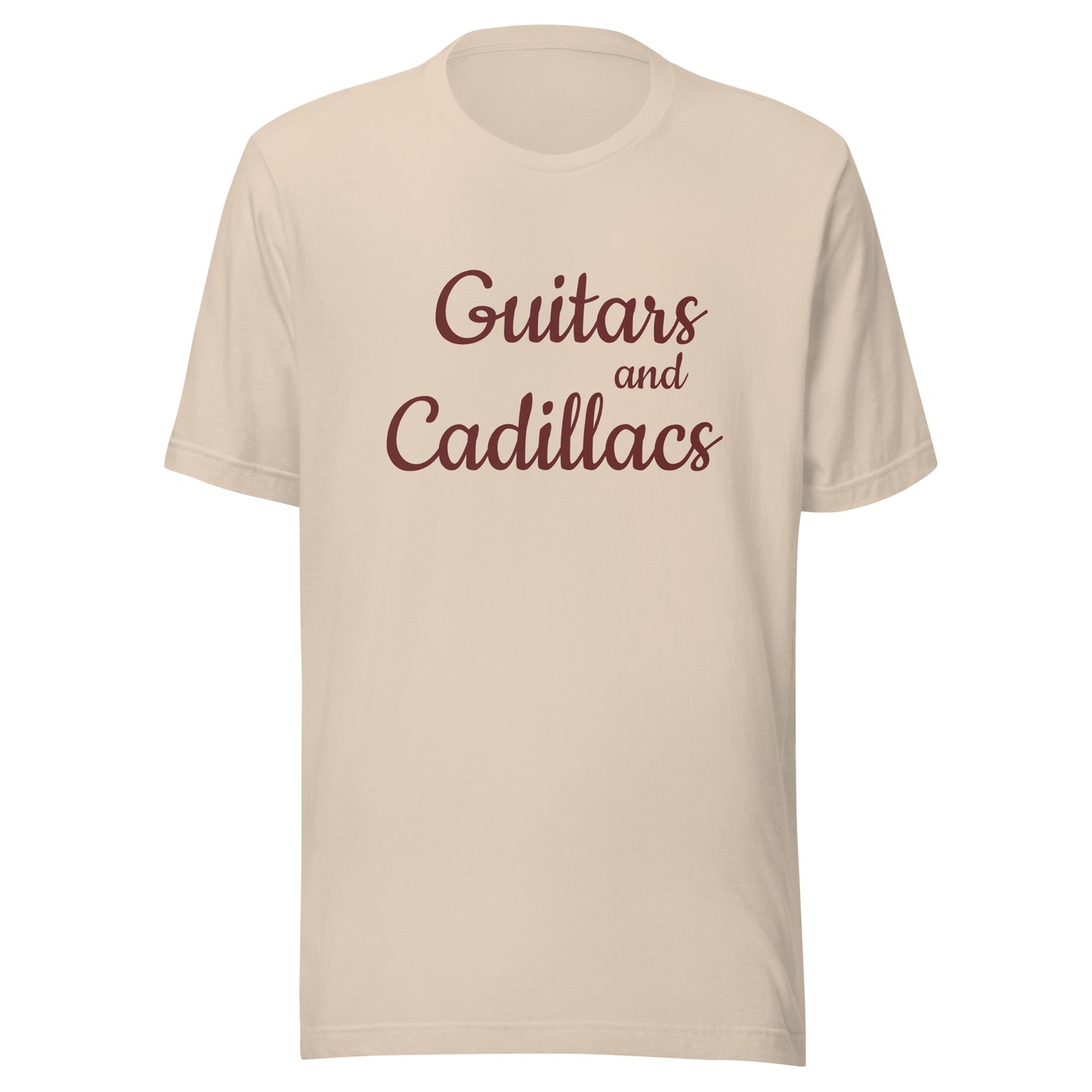 Guitars and Cadillacs Unisex T-shirt