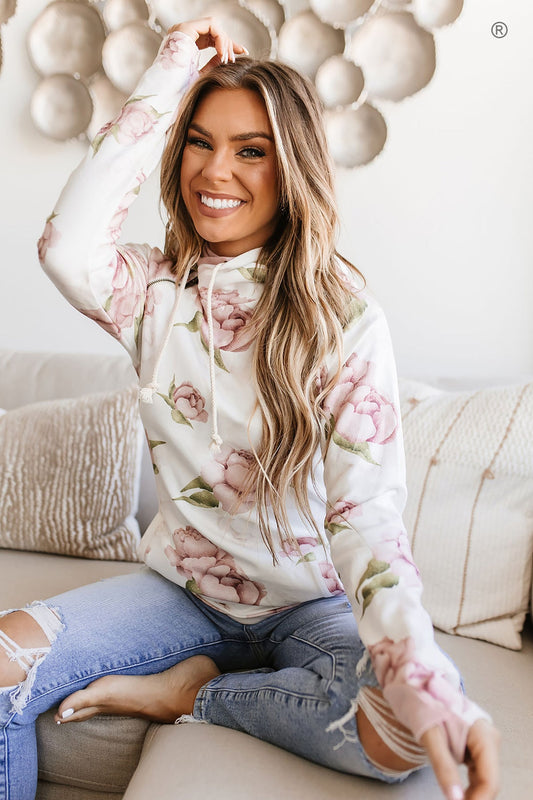 Ampersand Avenue DoubleHood™ Sweatshirt - Happily Ever After