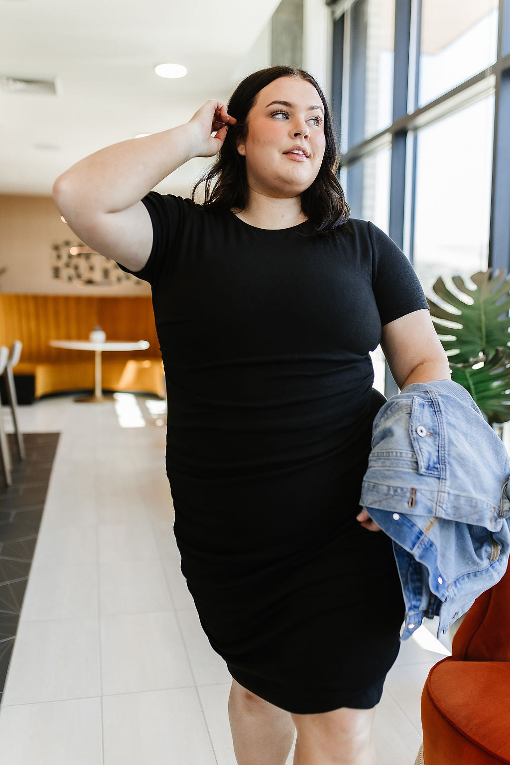 Ampersand Avenue Better Than Basic Dress - Raven