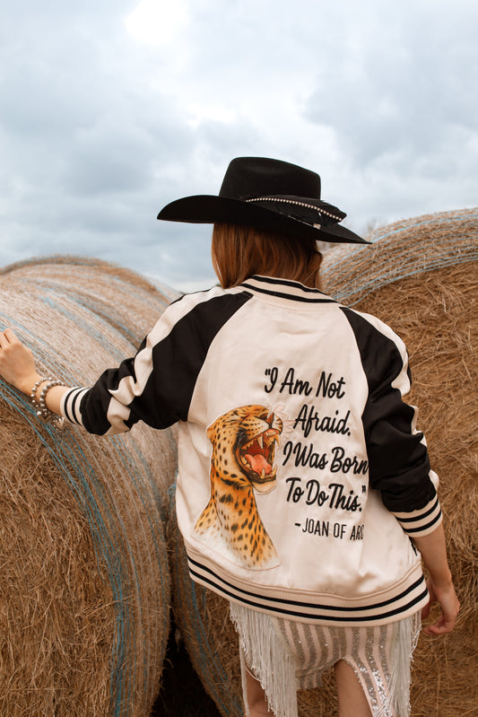 Rodeo Quincy Cream and Black Jacket