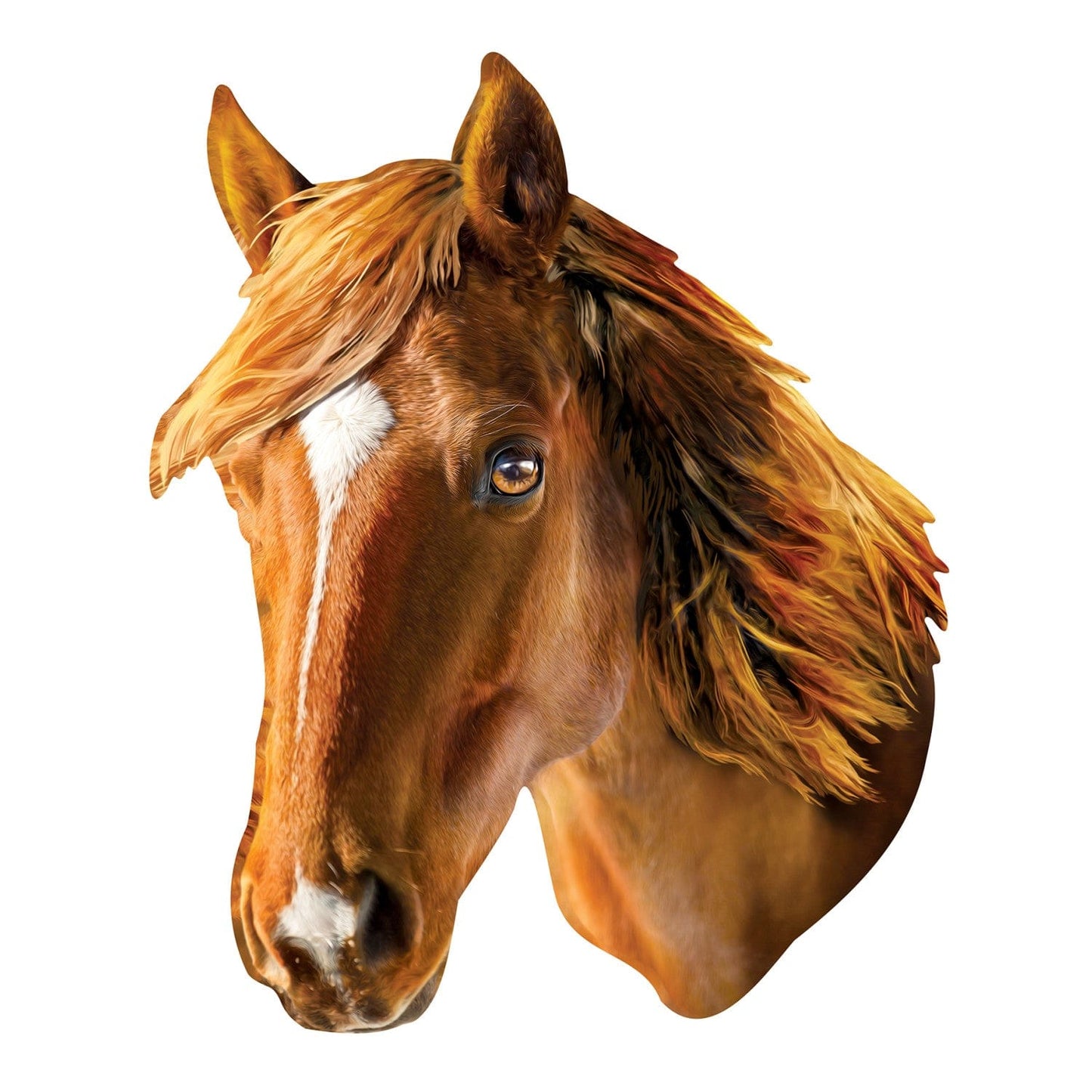 Horse 100 Piece Shaped Jigsaw Puzzle