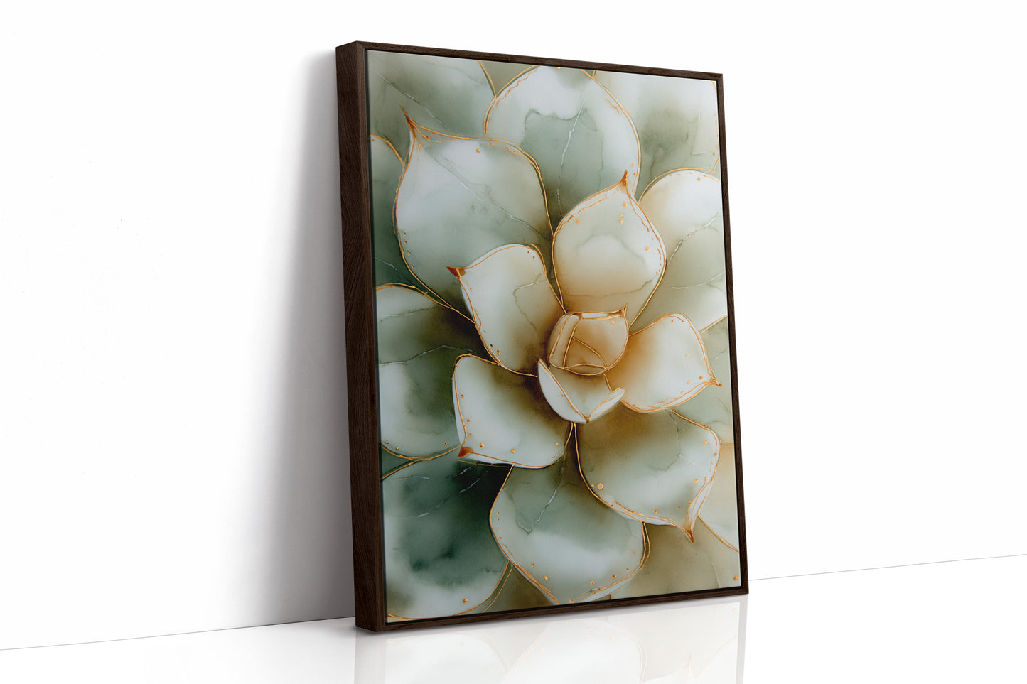 The Succulent's Silent Embrace