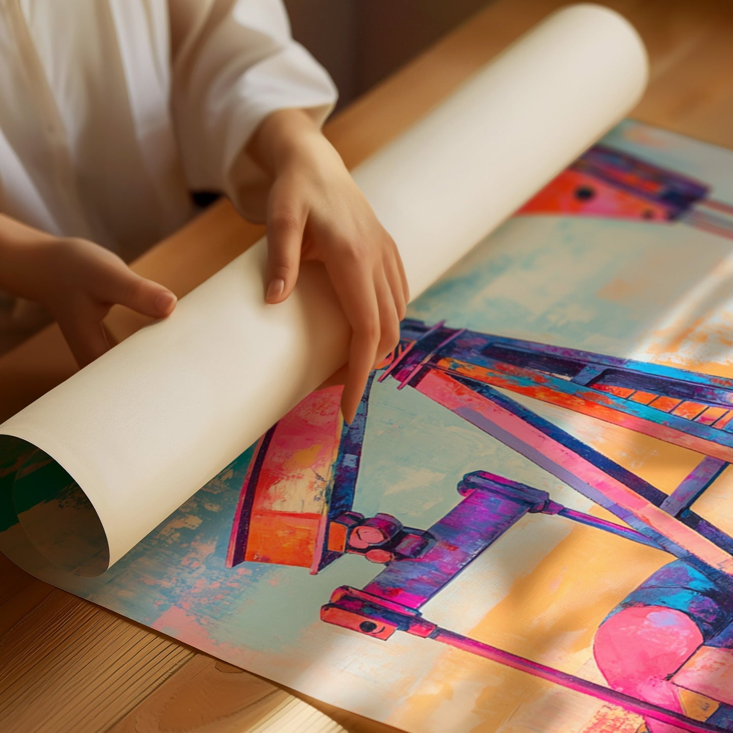 Industrial Sunset Dreams