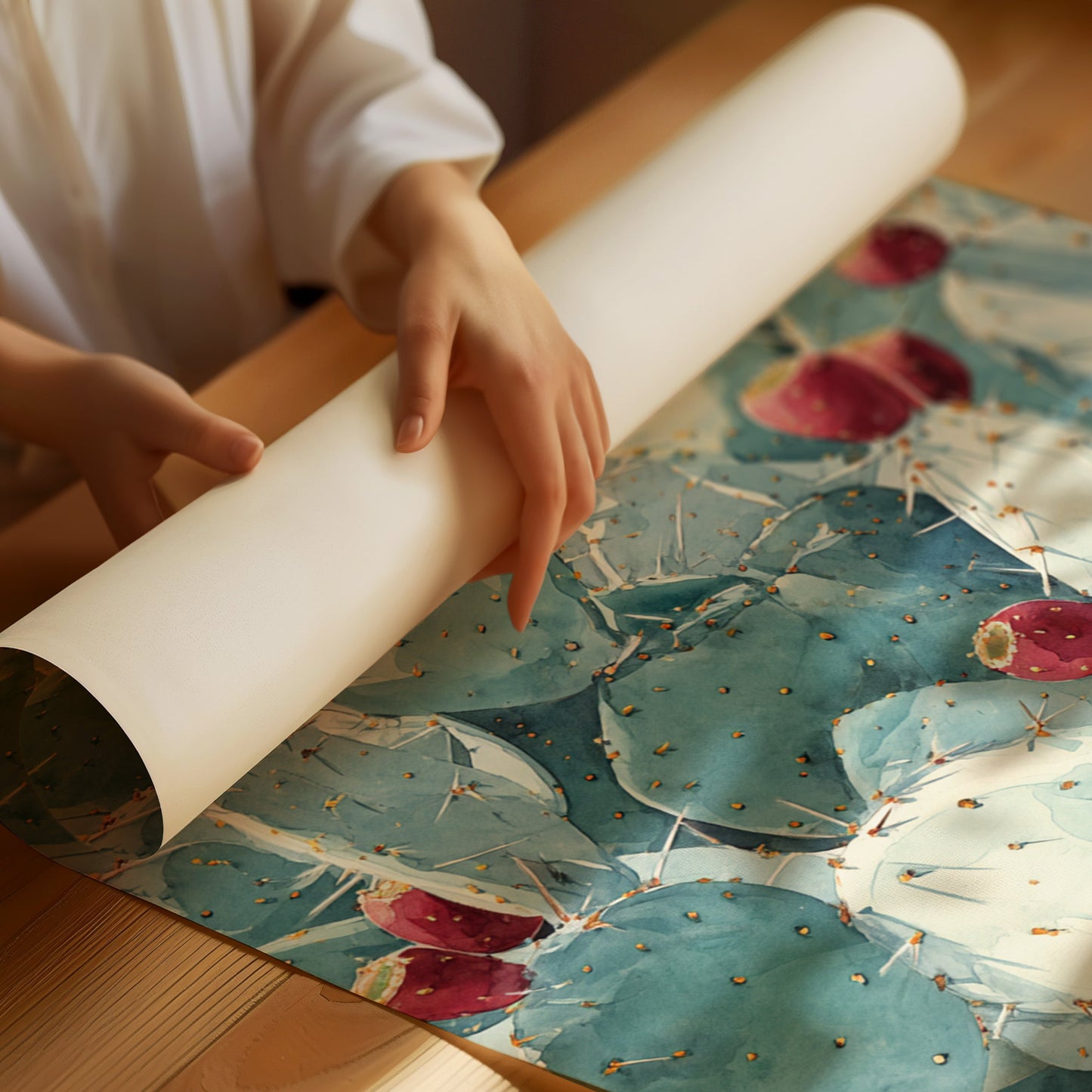 Fruits Beneath the Sunlit Spines