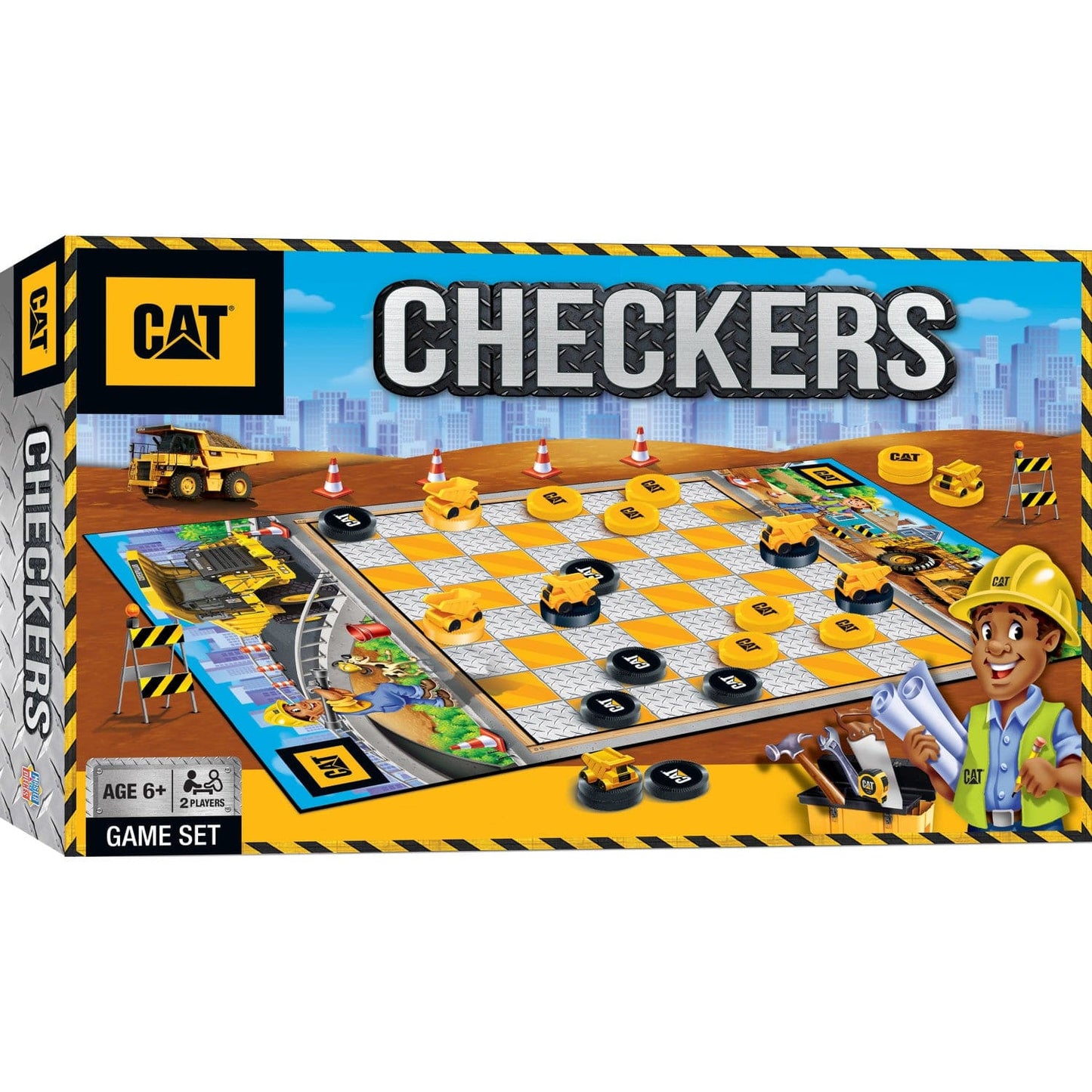 CAT - Caterpillar Checkers Board Game