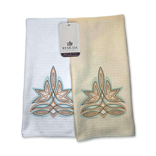 Remuda Western Boot Stitch Kitchen Hand Towel Set