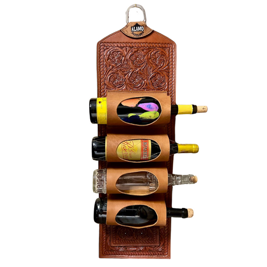Alamo Saddlery Wine Holder Style #1