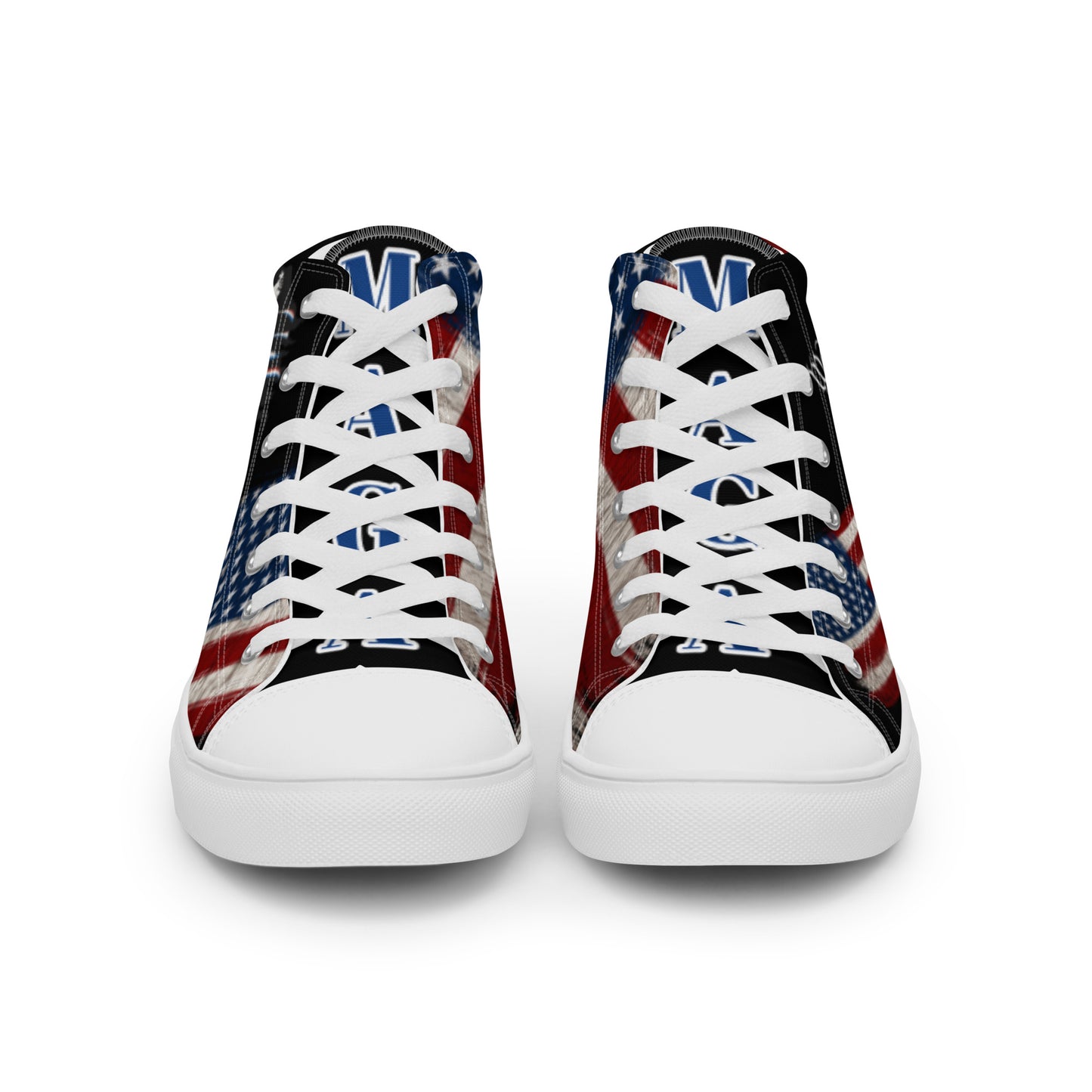 Hells Comin' With Me Women’s high top canvas shoes