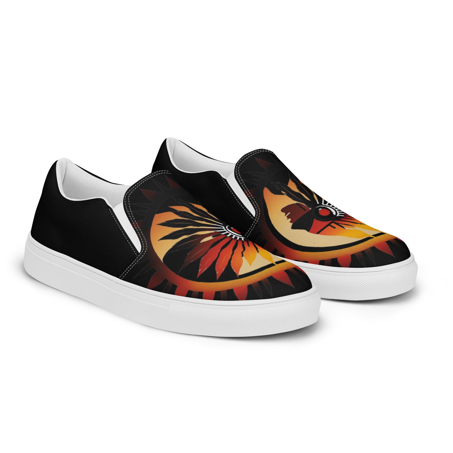 Native Warrior Women’s Slip-on Canvas Shoes