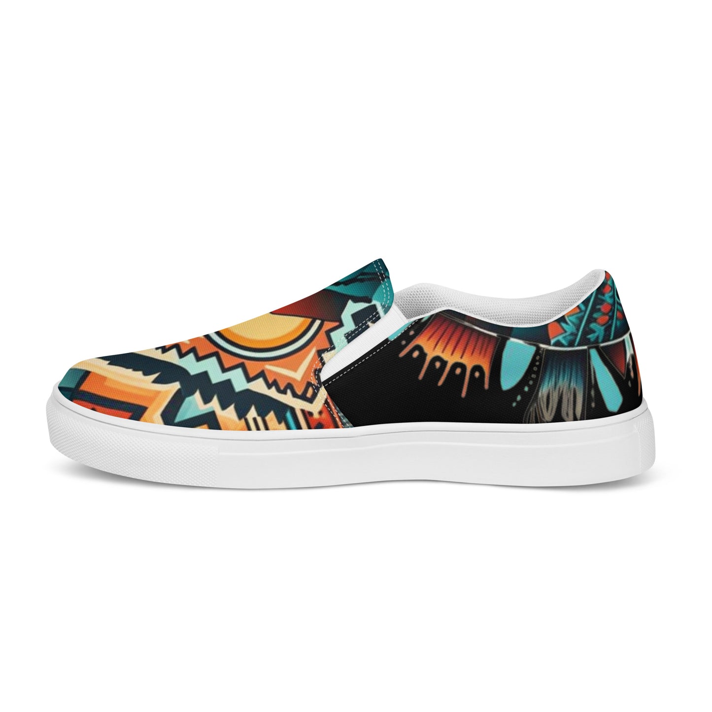 Southwestern Women’s Slip-on Canvas Shoes