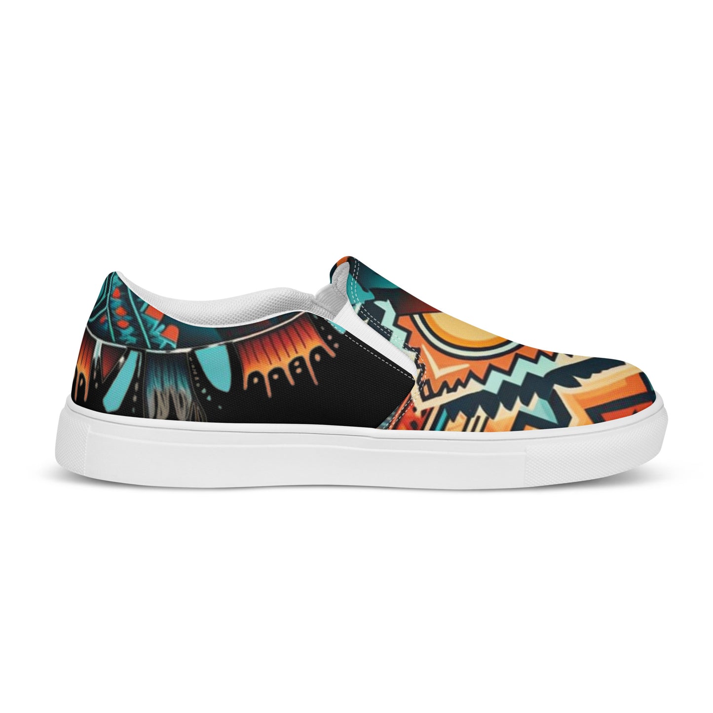 Southwestern Women’s Slip-on Canvas Shoes