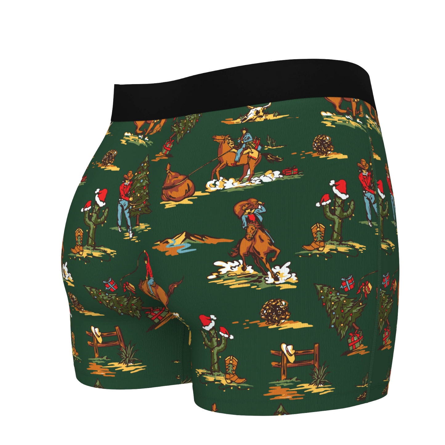 The Cowboy Christmas | Holiday Western Women’s Boxers