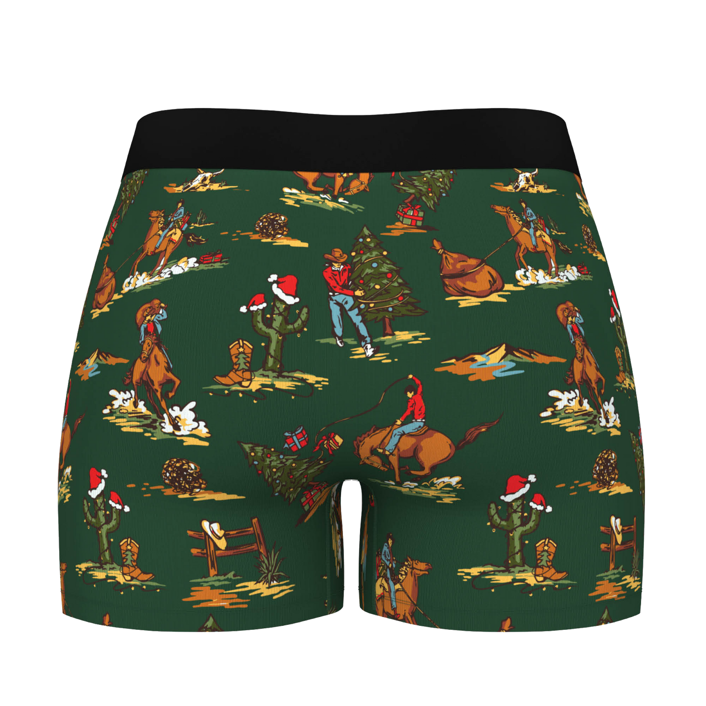 The Cowboy Christmas | Holiday Western Women’s Boxers