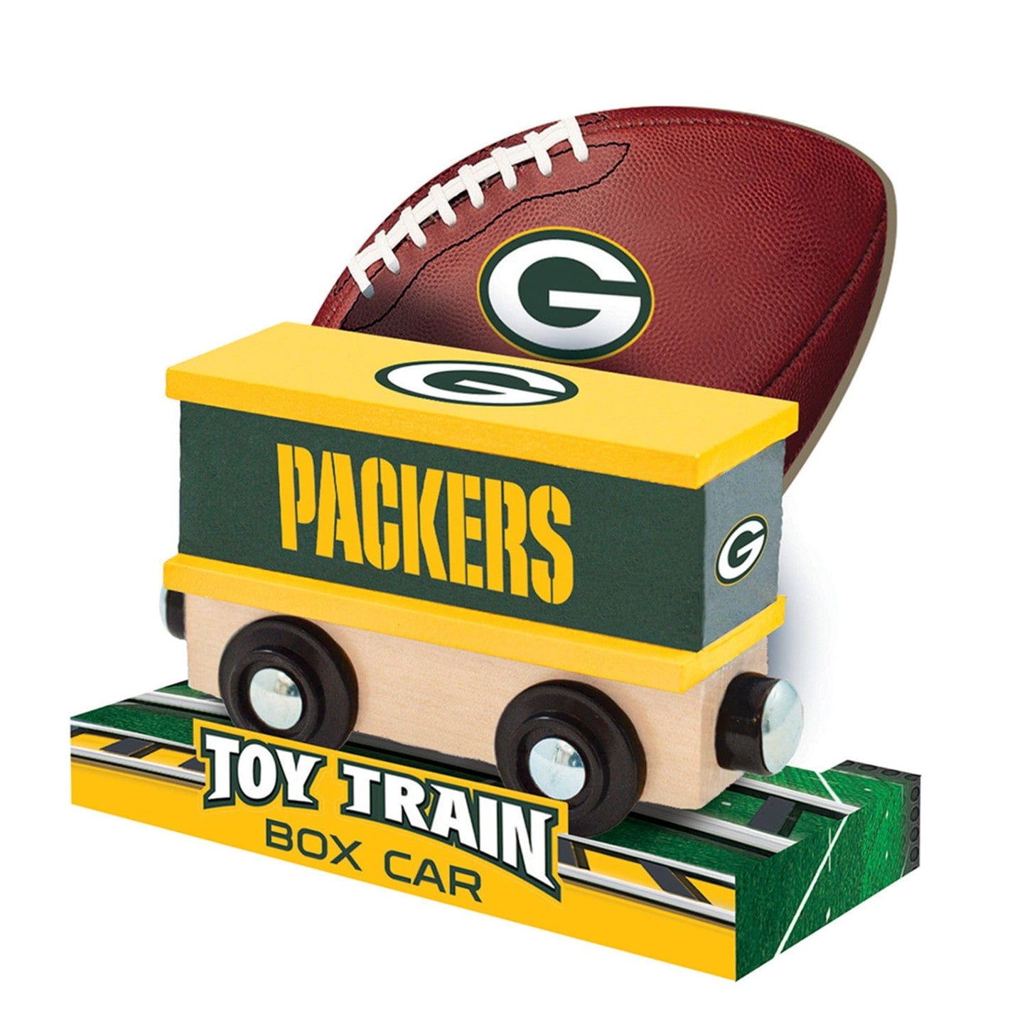 Green Bay Packers Toy Train Box Car