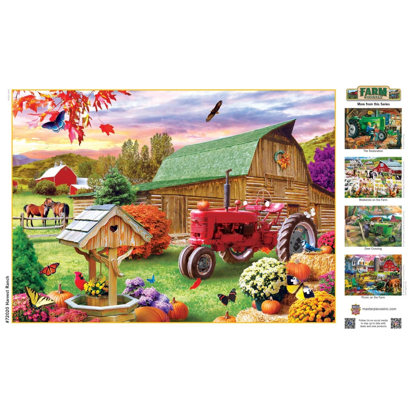 Farm & Country - Harvest Ranch 1000 Piece Jigsaw Puzzle