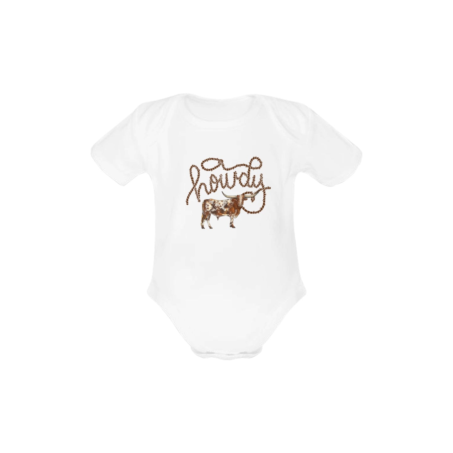 Howdy Longhorn Little Bitty Onesie