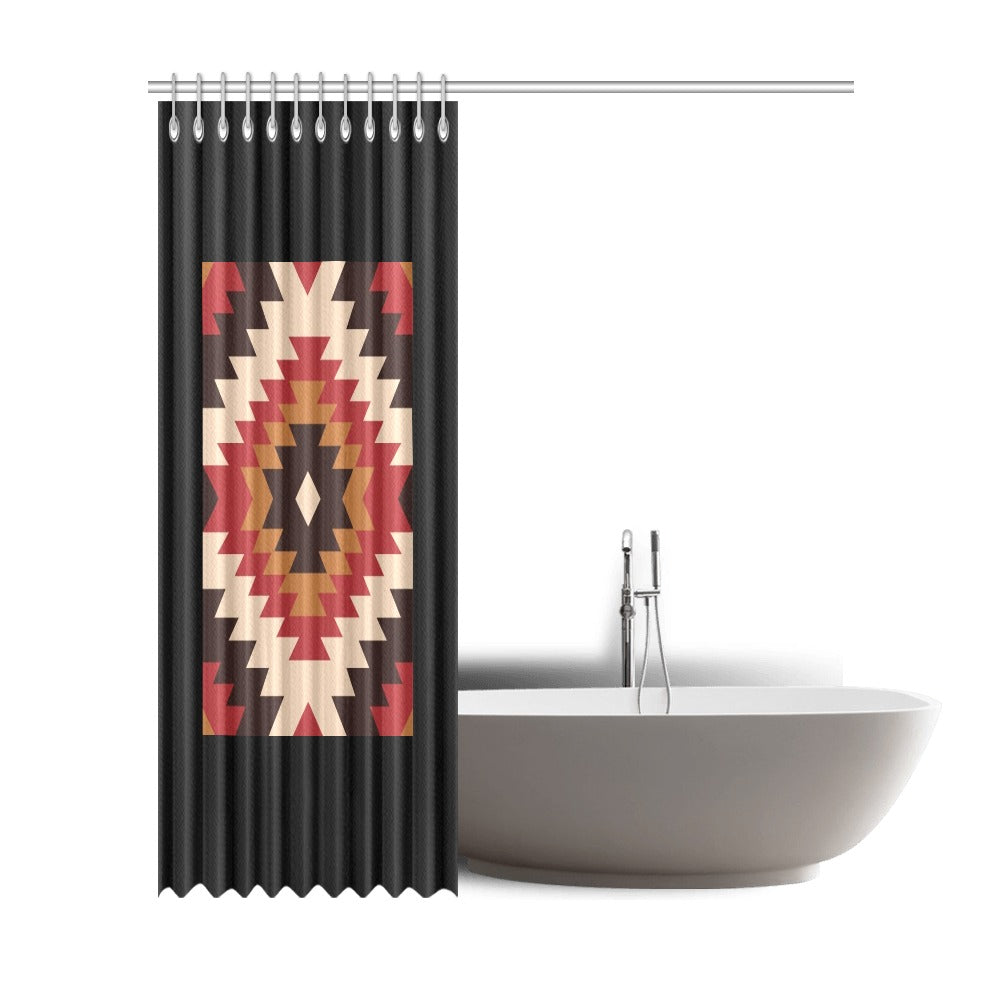 Southwestern Aztec Shower Curtain 72"x84"