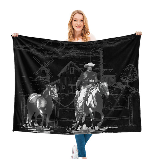 Sepia Ranch Legacy 50" x 60" Blanket Throw