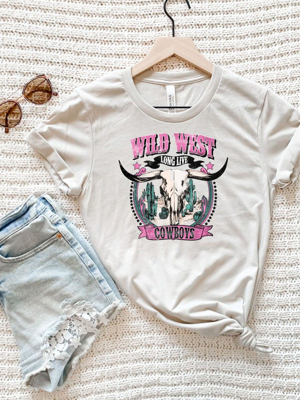 Wild West - Long Live Cowboys Graphic Tee