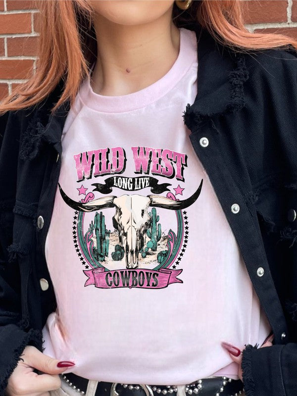 Wild West - Long Live Cowboys Graphic Tee