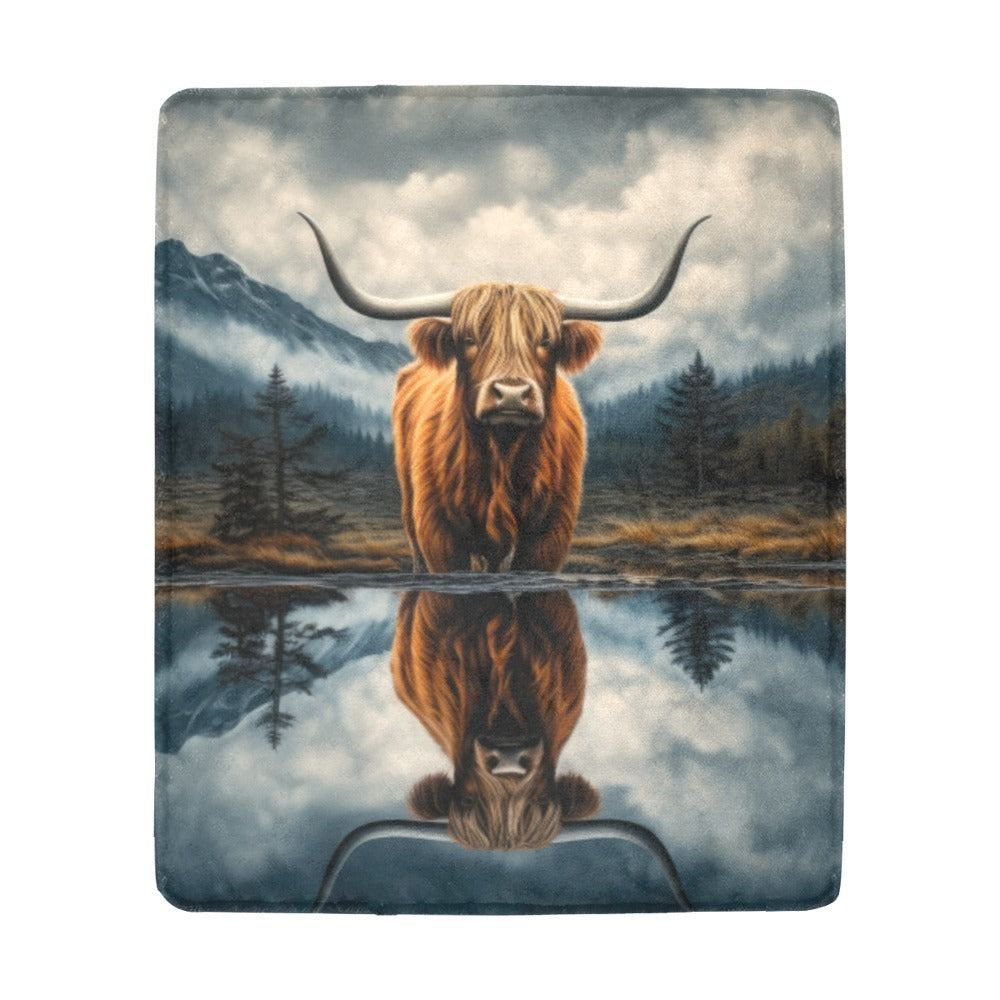 Reflection Highland Fleece 50" x 60" Throw Blanket