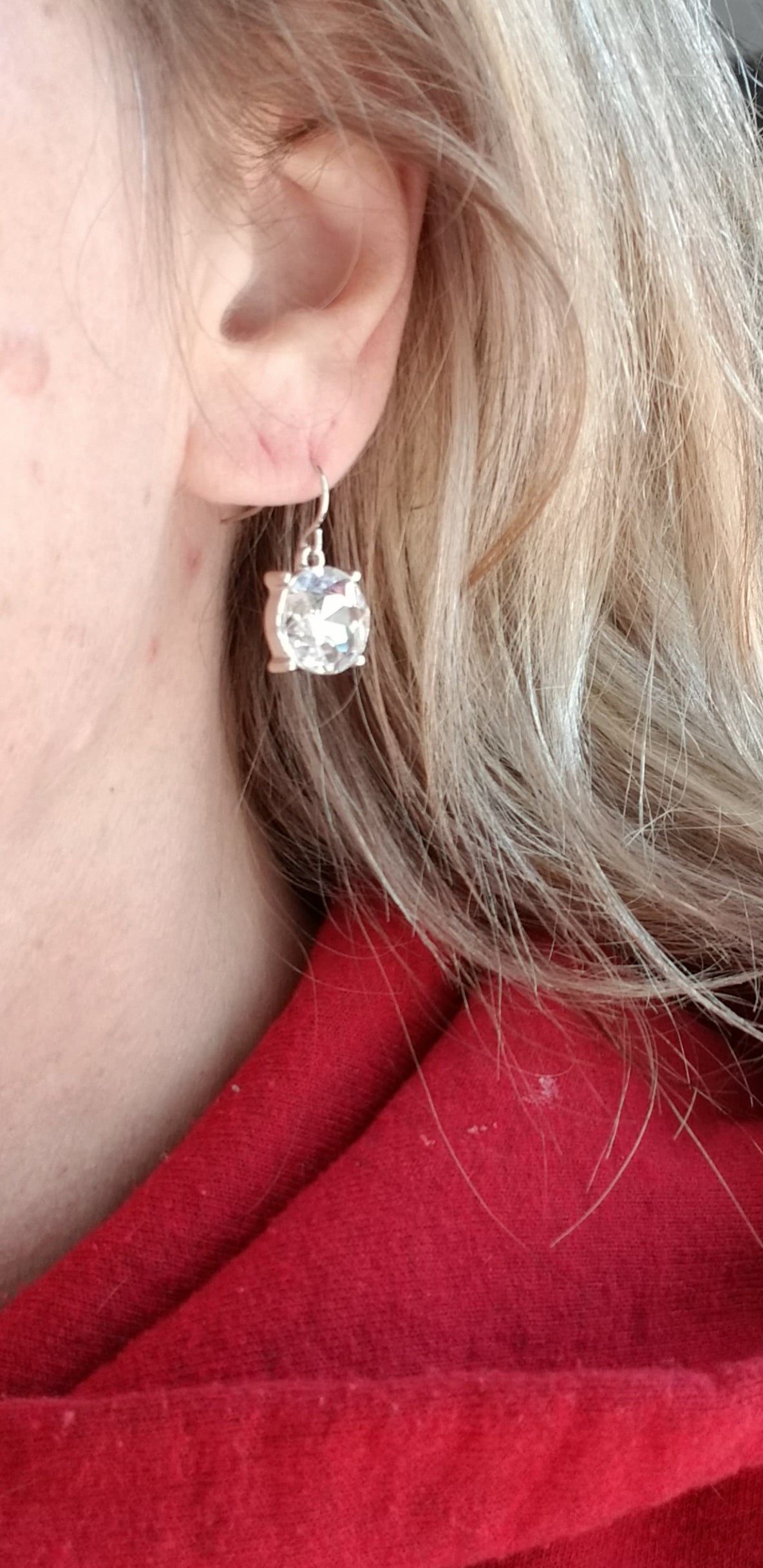 Diamond Rio Rhinestone earrings - #wholesaleacc, diamond rio, earnings, earrinf, earring, earringa, earringear, earrings, earromgs, earrringz, fish hook, rhinestone, rhinestone earrings, rhinestones, sparkly, stone -  - Baha Ranch Western Wear