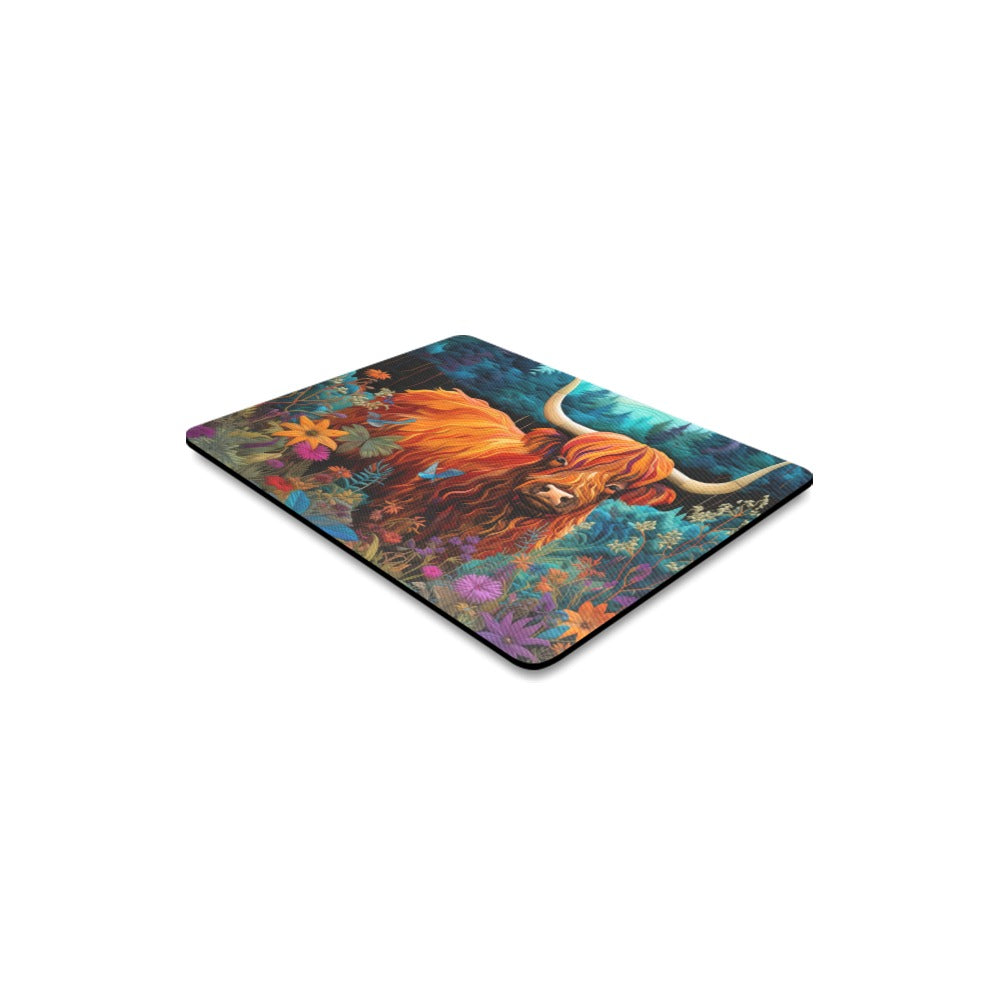 Highland cow Mouse Pad