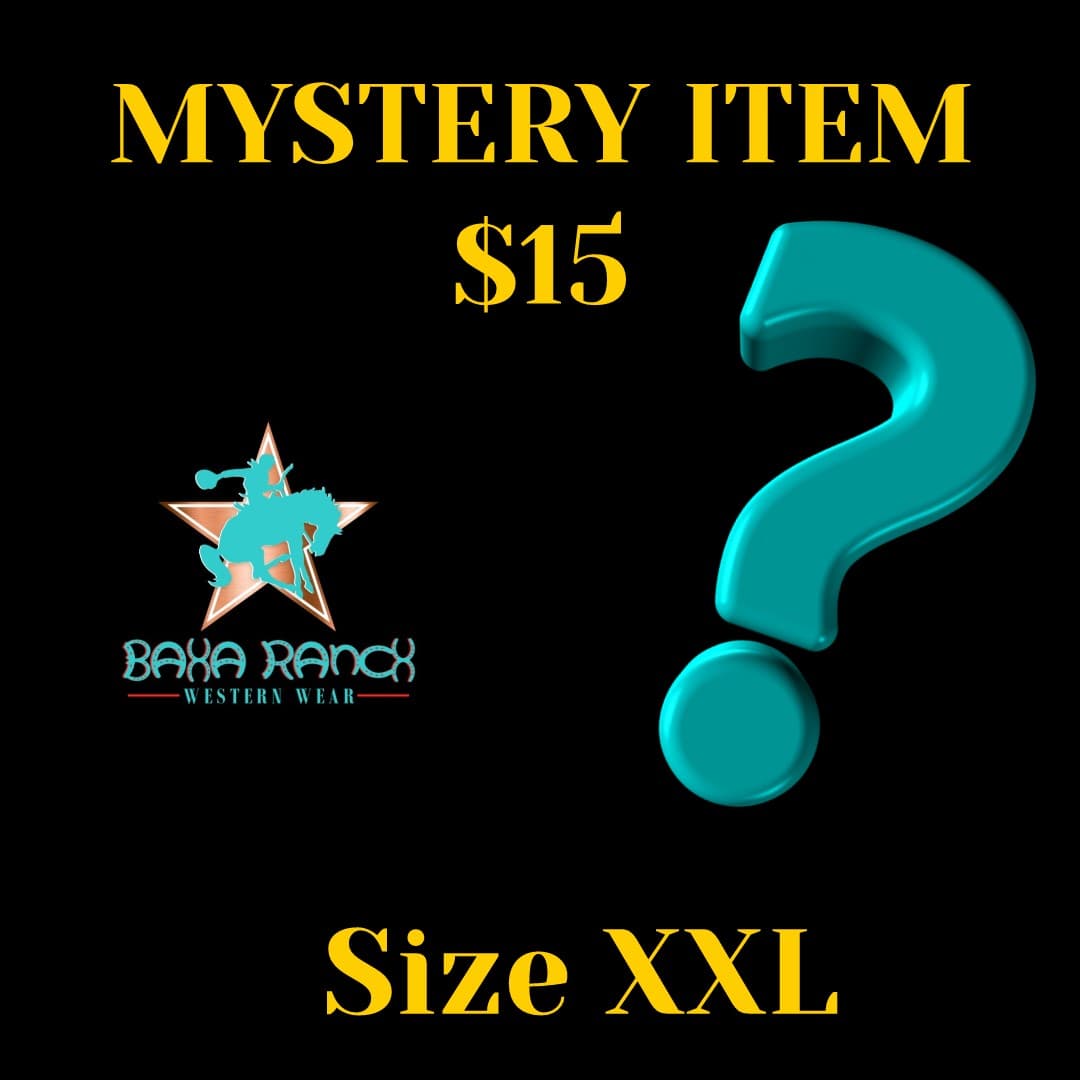 Mystery Item $15 XL, 2XL, OR 3XL -  -  - Baha Ranch Western Wear