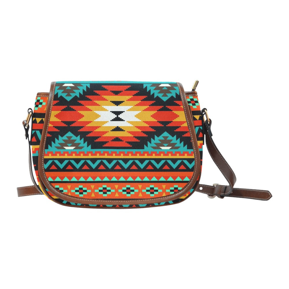 Navajo Aztec Western Saddle Bag Handbag
