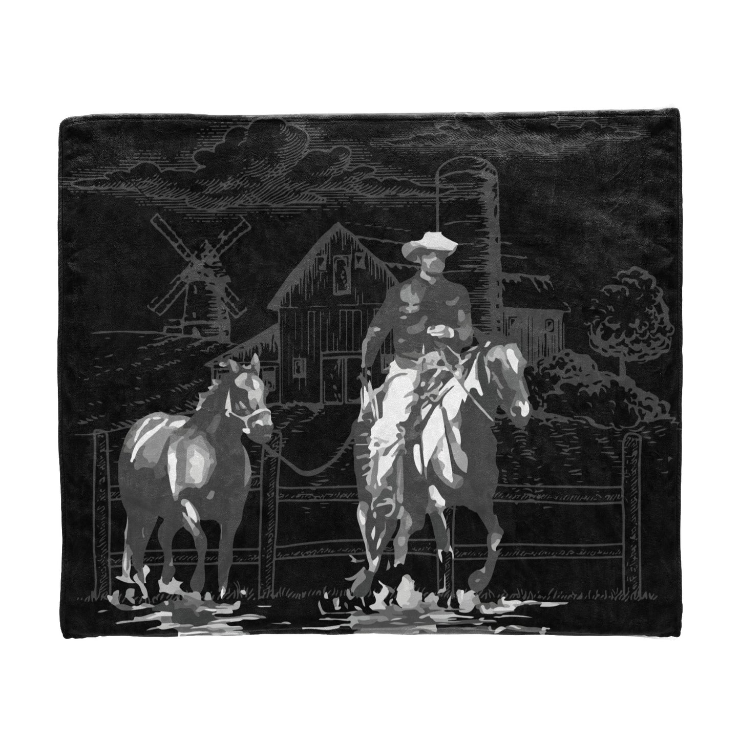 Sepia Ranch Legacy 50" x 60" Blanket Throw