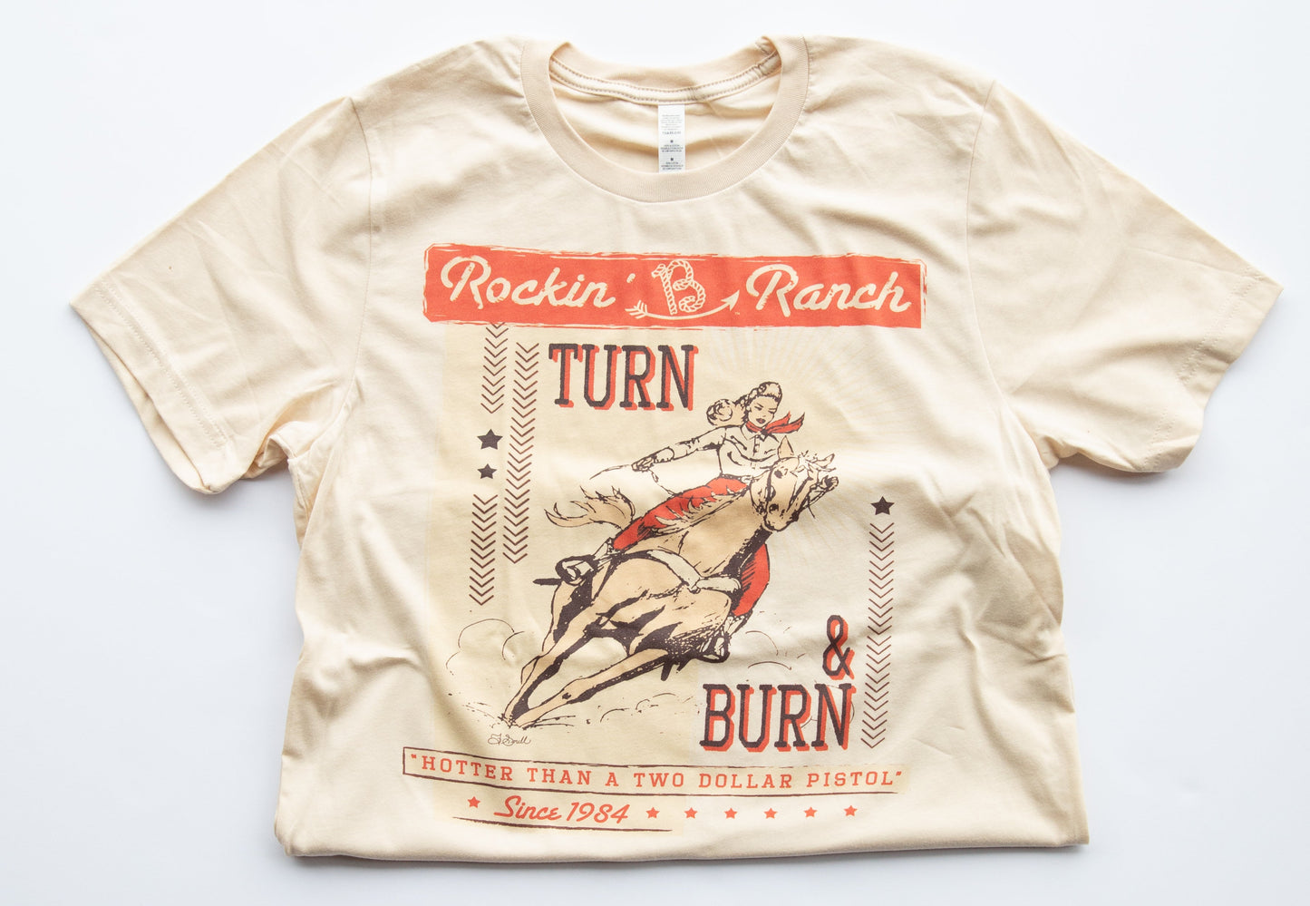 Turn and Burn Tee