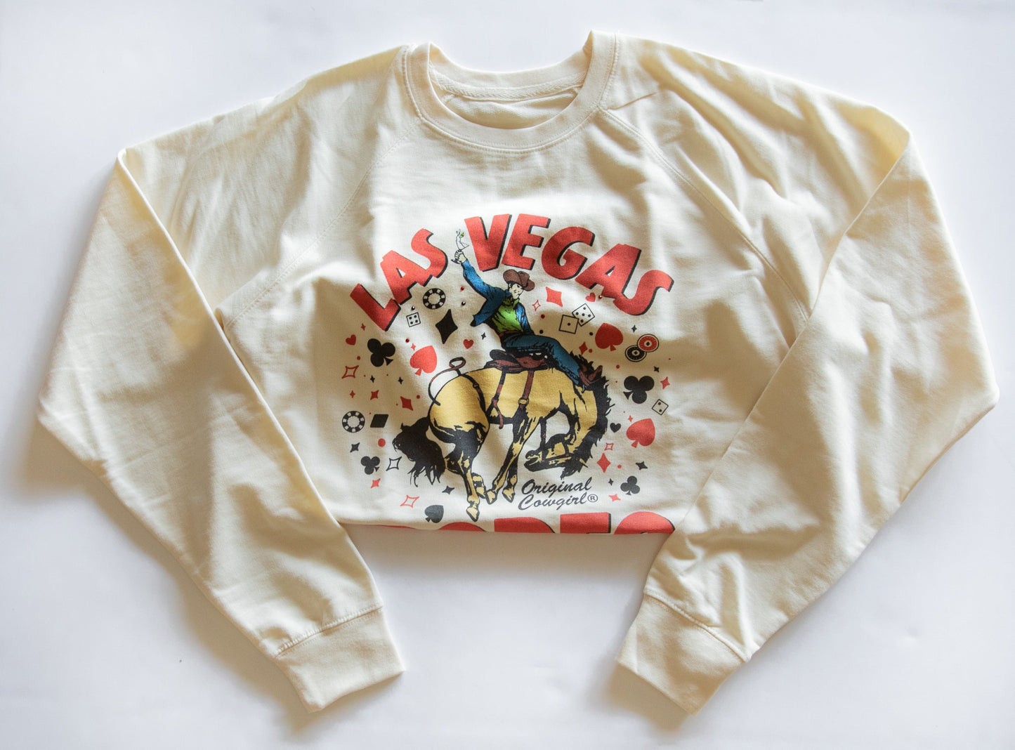 Las Vegas Rodeo Pullover-Embellished