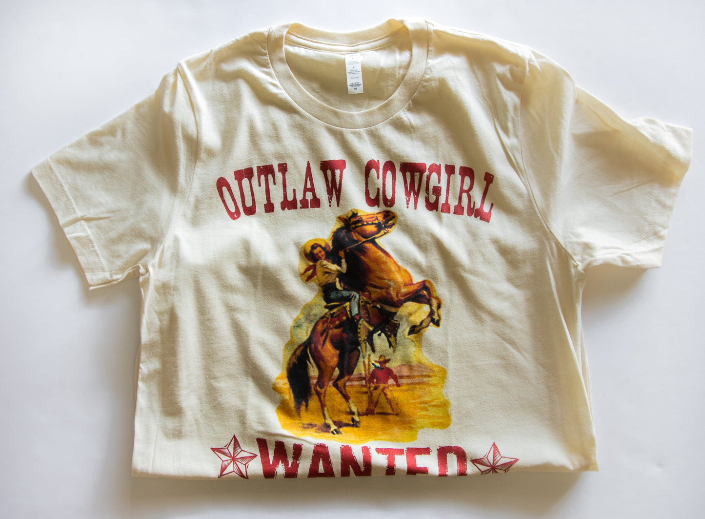 Outlaw Cowgirl's Wanted Tee