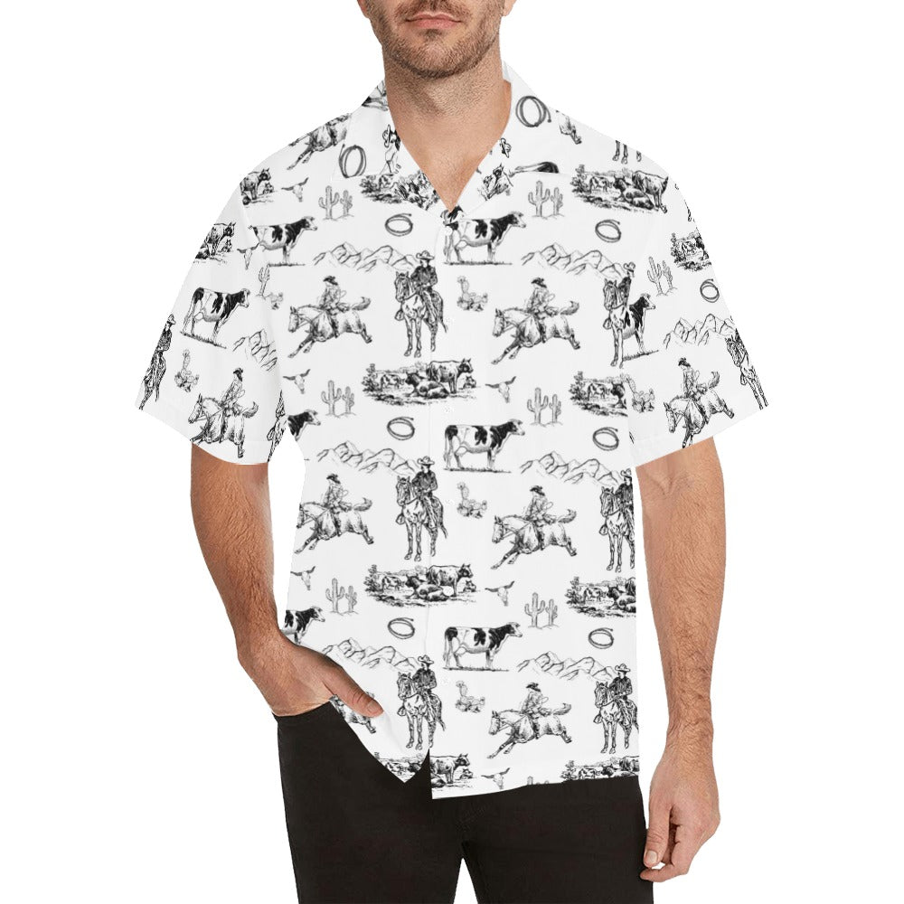 Ranch Life Men's Western Camp Shirt