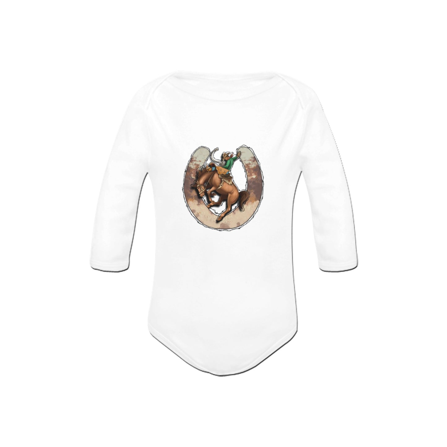 Rodeo Cowboy In Training Long Sleeve Bodysuit Baby