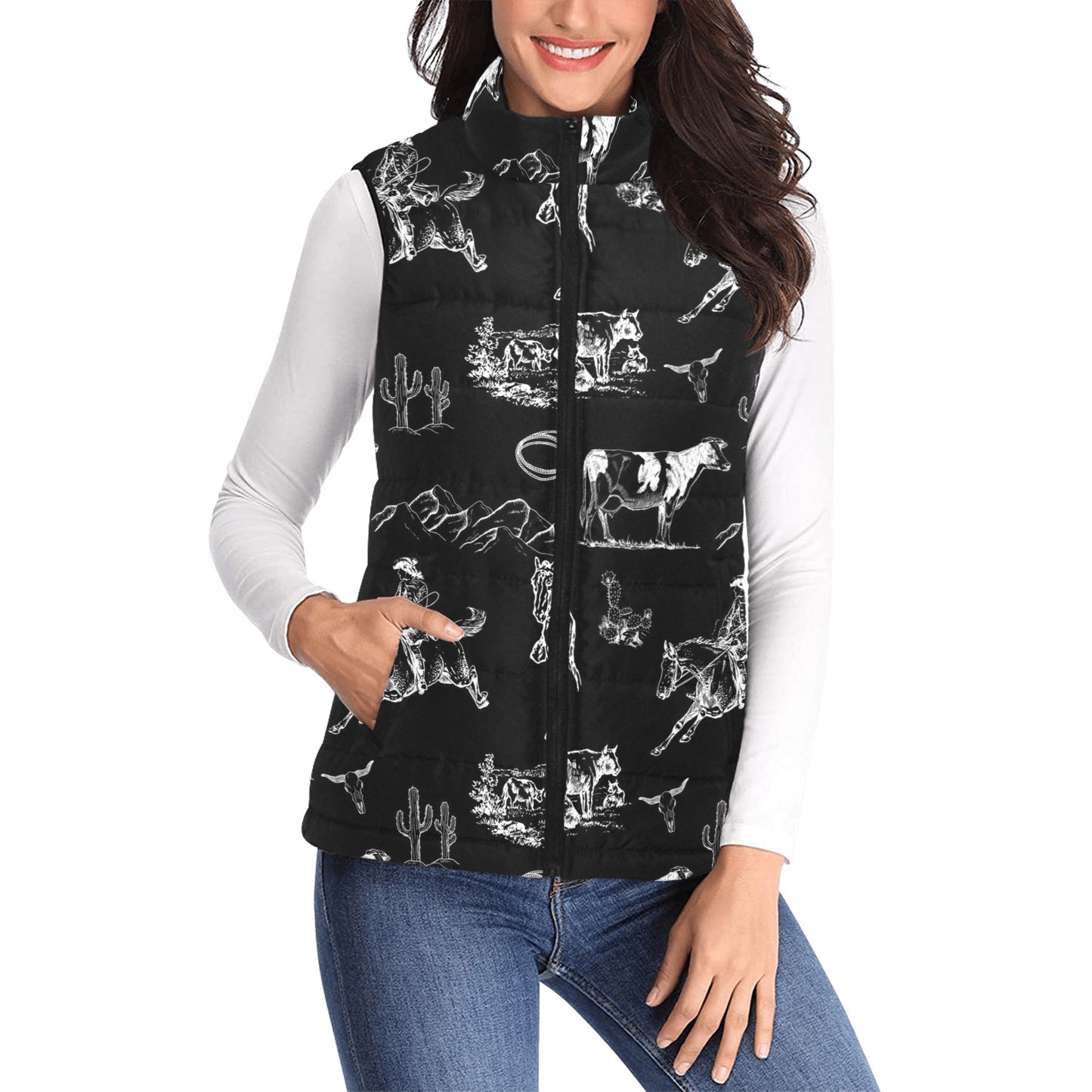 Ranch Life Puffy Vest