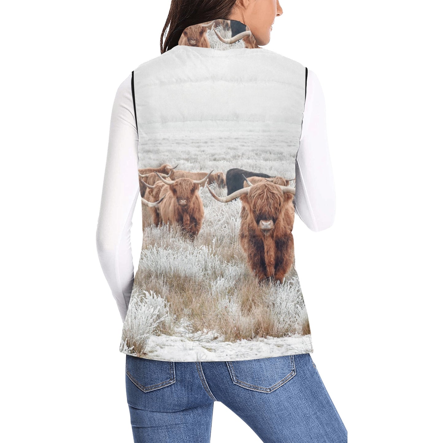 Highland Herd Women's Puffy Vest