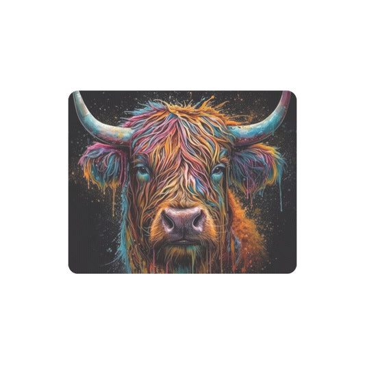 Highland Cow Mouse Pad Rectangle Mousepad