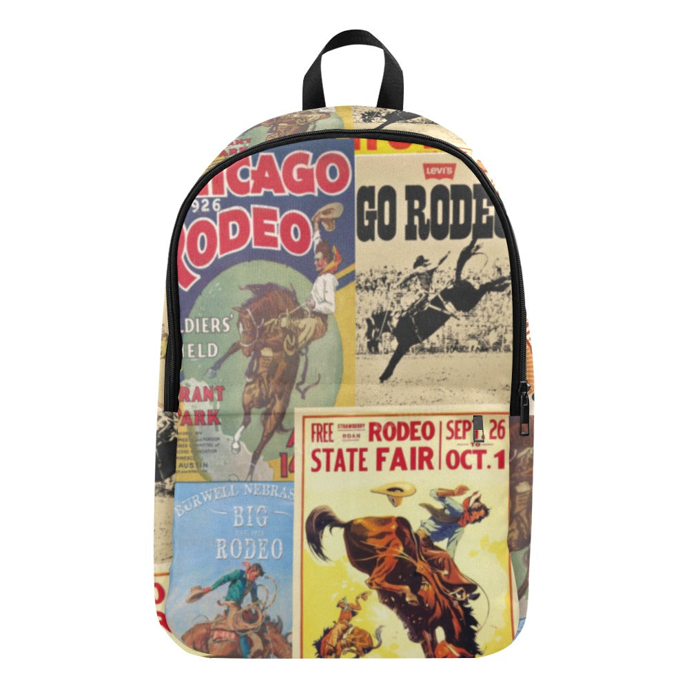 Vintage Rodeo Poster Backpack