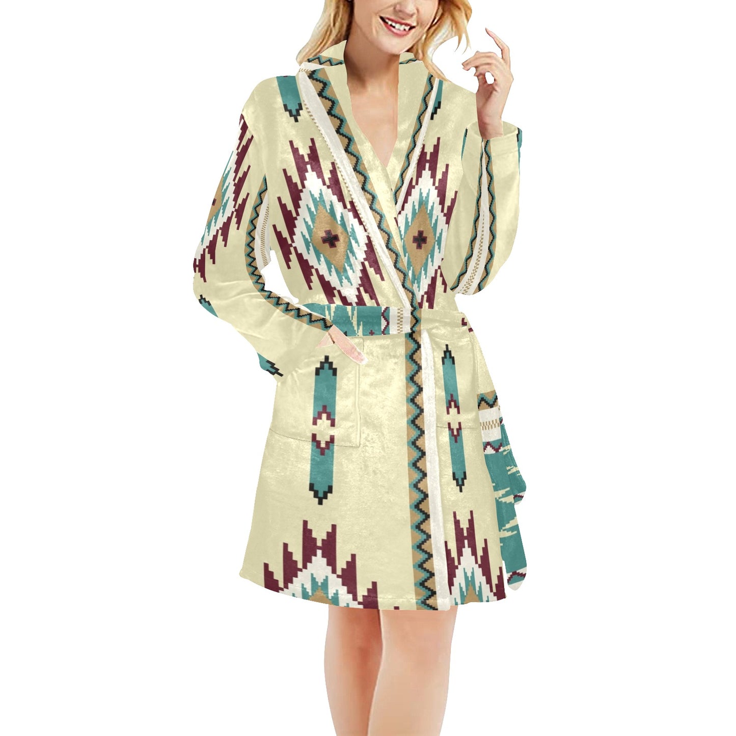 Taos Aztec Women's Bath Robe