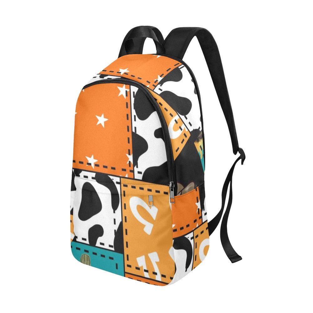 Western Collage Backpack