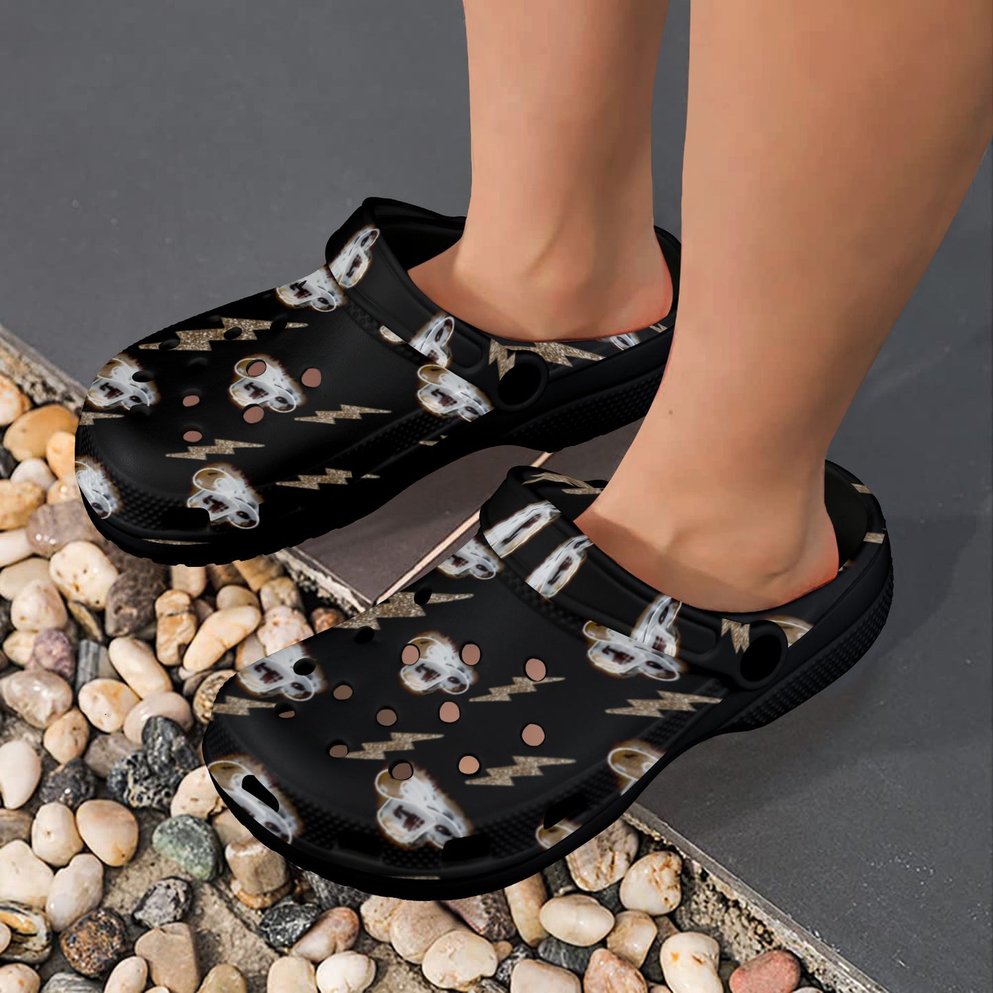 Disco Cowgirl Clog Shoes