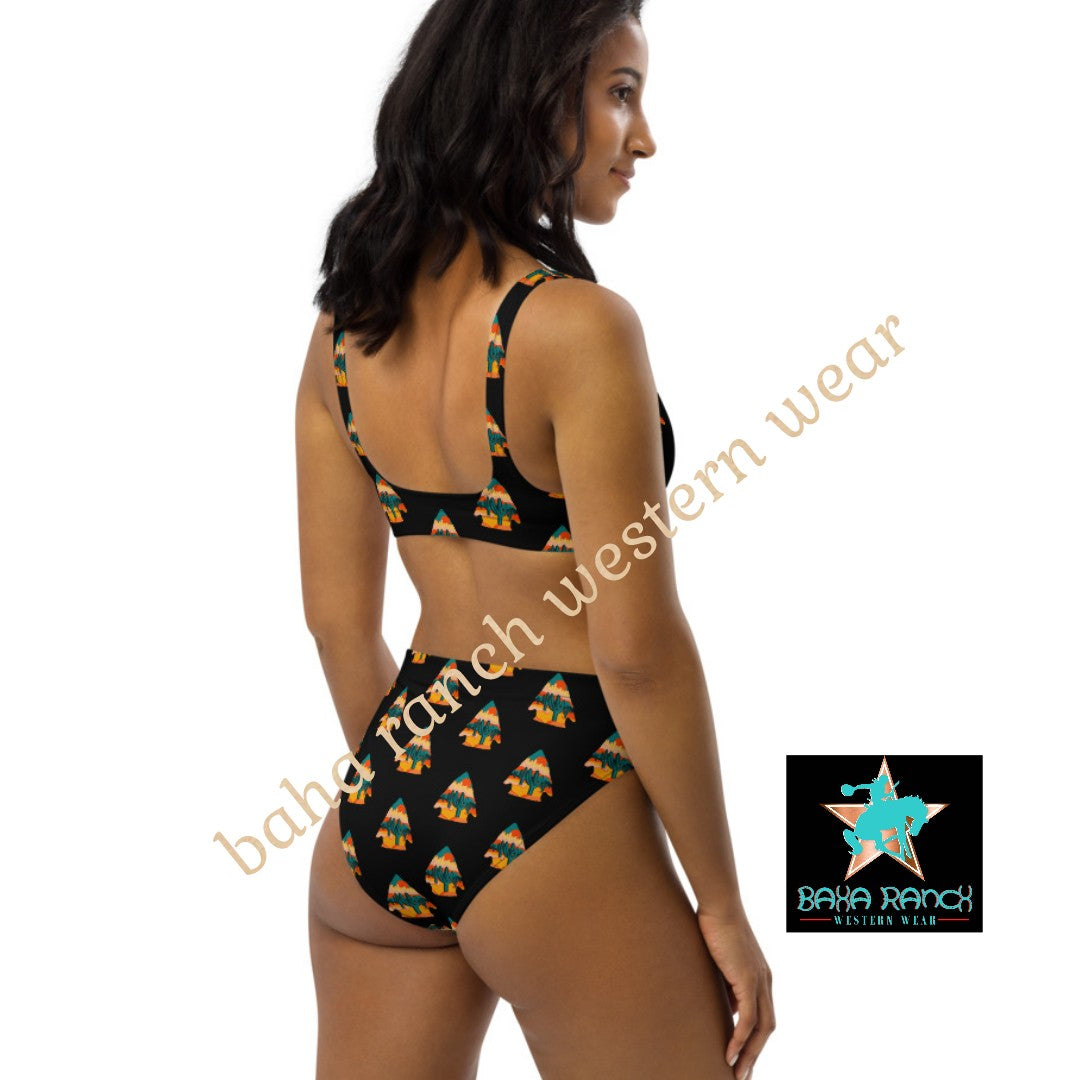 Yeehaw Desert Arrowhead Bikini - #bk, #swimming, #swimsuit, arrow head, arrowhead, bikini, bikini set, desert -  - Baha Ranch Western Wear