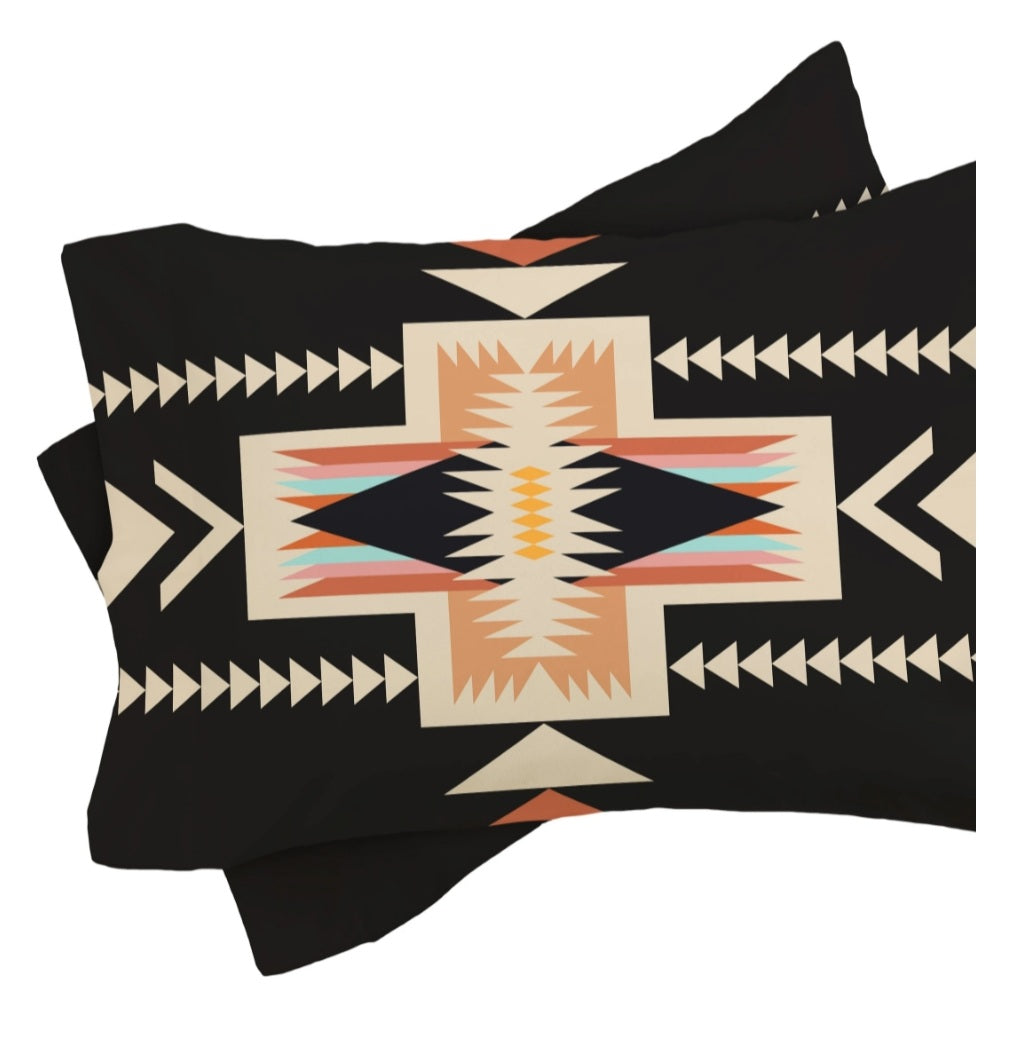 Red River Duvet Cover - aztec, aztecprint, bedding, bedspread, blanket, comforter, cover, duvet, pendleton, southwestern, western -  - Baha Ranch Western Wear