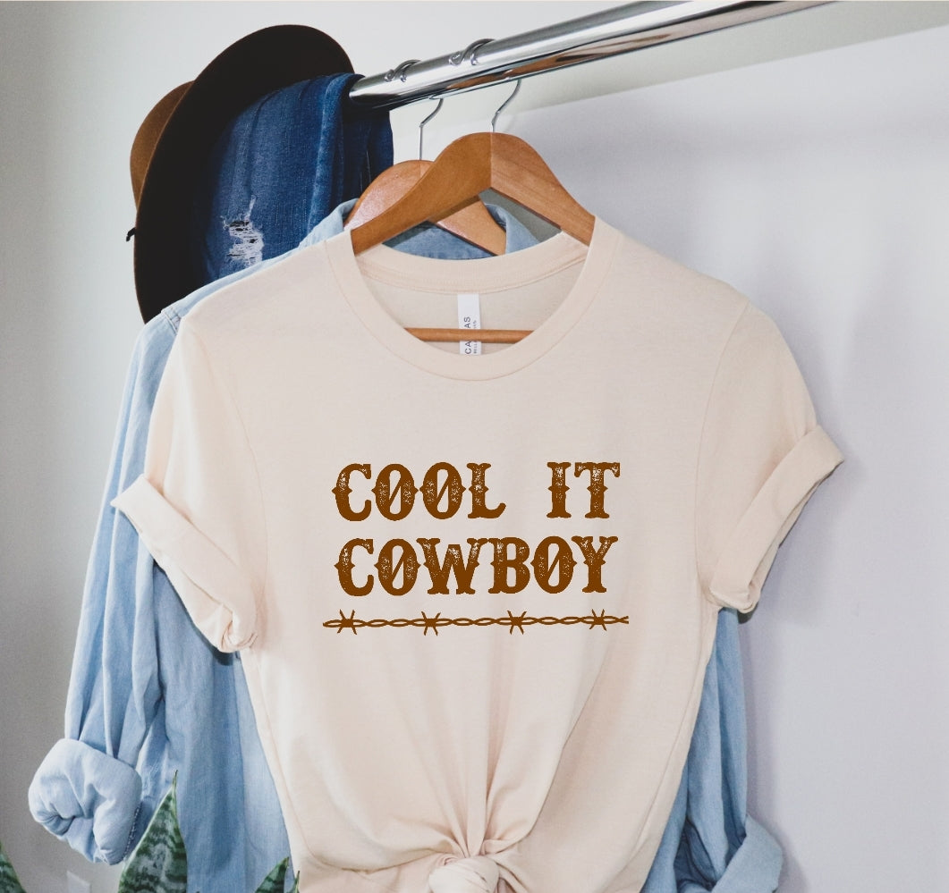 Cool It Cowboy Tee -  -  - Baha Ranch Western Wear